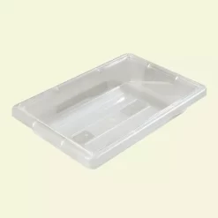 Carlisle Color-Coded 2.0 Gal., 12x18x3.5 In. Polycarbonate Food Storage Box In Clear (Case Of 6)