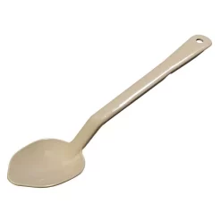 Carlisle Polycarbonate Beige Serving Spoon Set Of 12