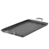 Circulon Elementum Hard-Anodized Nonstick Double Burner Griddle, 10-Inch X 18-Inch, Oyster Gray