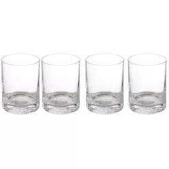 Abigails New Orleans Double Old-Fashioned Glass (Set Of 4)