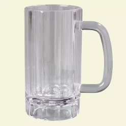 Carlisle 16 Oz. Polycarbonate Handled Mug In Clear (Case Of 12)
