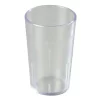 Carlisle 2.25 In. Diameter, 3.62 In. H, 5 Oz. SAN Plastic Tumbler In Ruby (Case Of 24)