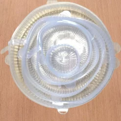 Creative Home 6-Piece Silicone Stretch Lid Cover Set