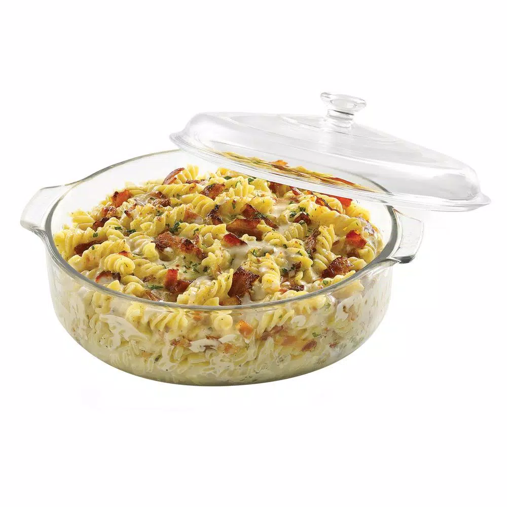 Libbey Baker’s Basics 2-Piece Glass Casserole Set With Cover - Image 2