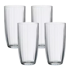 Villeroy & Boch Artesano 20-1/4 Oz. Clear Large Tumbler (4-Pack)