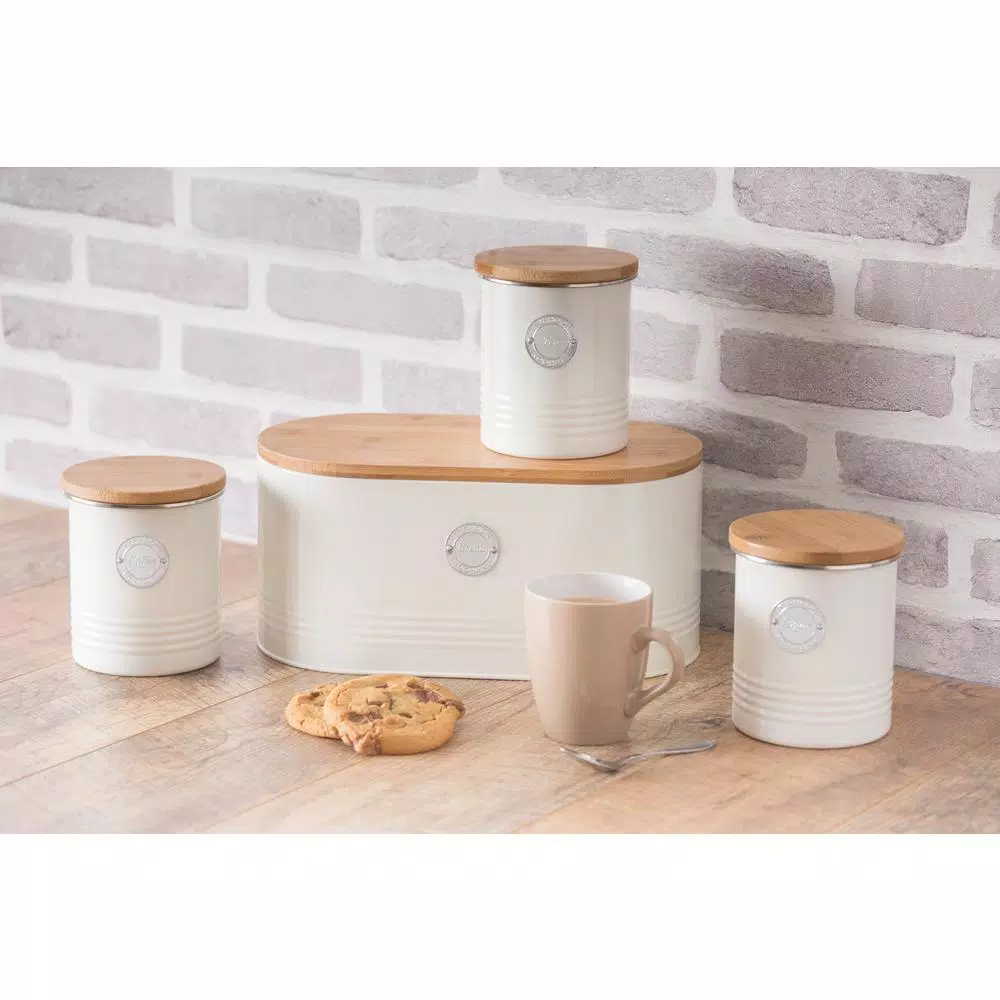 Mason Cash Living Coated-Steel Cream Cookie Storage - Image 3