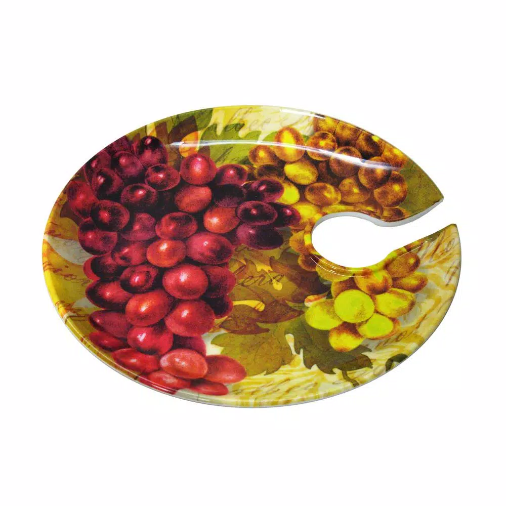 Epicureanist Cocktail Tray And Wine Glass Holder (Set Of 4)