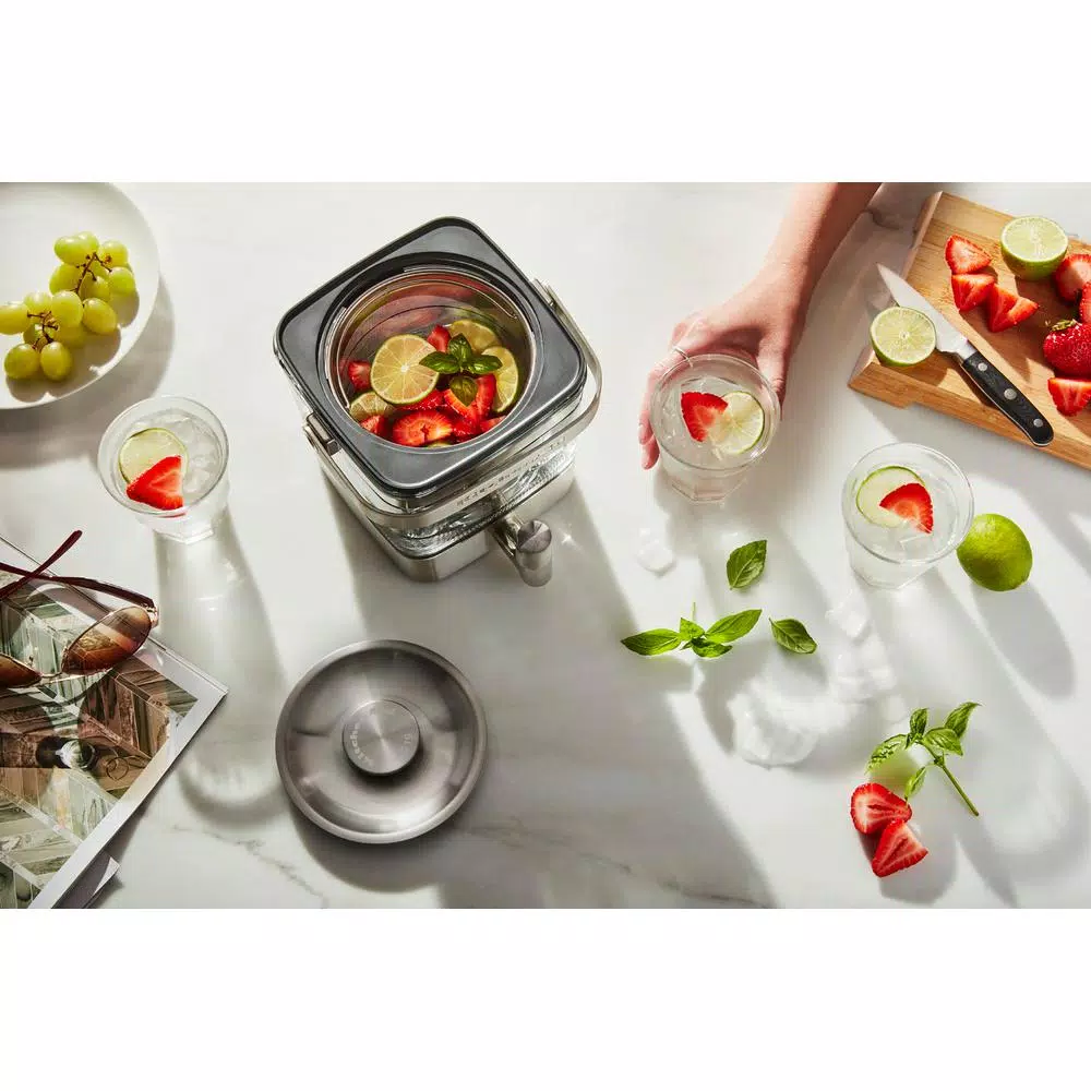 KitchenAid 4.75 Cup Silver Cold Brew Coffee Maker - Image 5