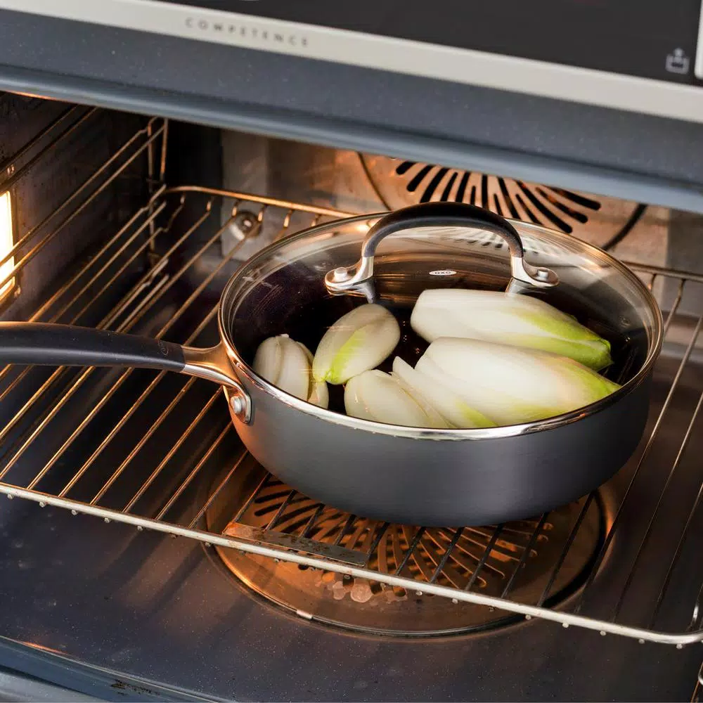 OXO Good Grips 10-Piece Hard-Anodized Aluminum Nonstick Cookware Set In Gray - Image 7