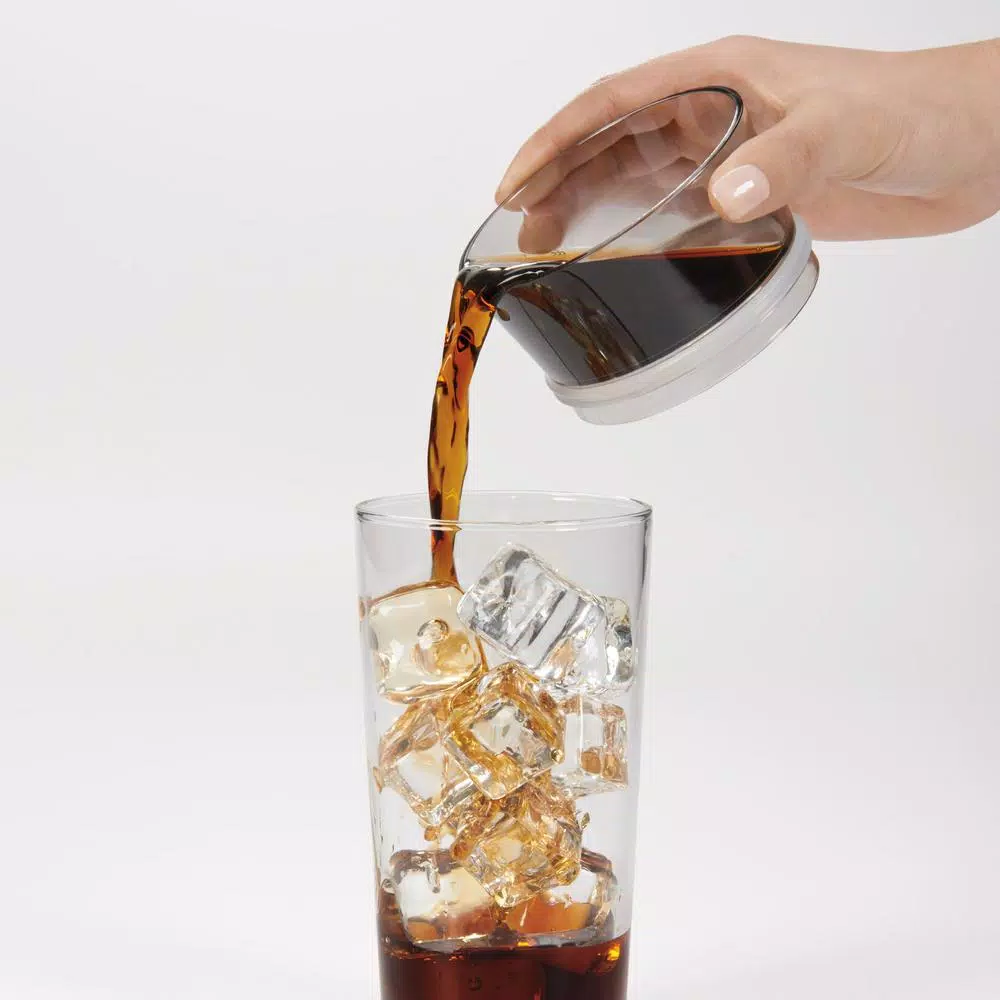 OXO Good Grips 4-Cup Gray Cold Brew Drip Coffee Maker With Filter - Image 13