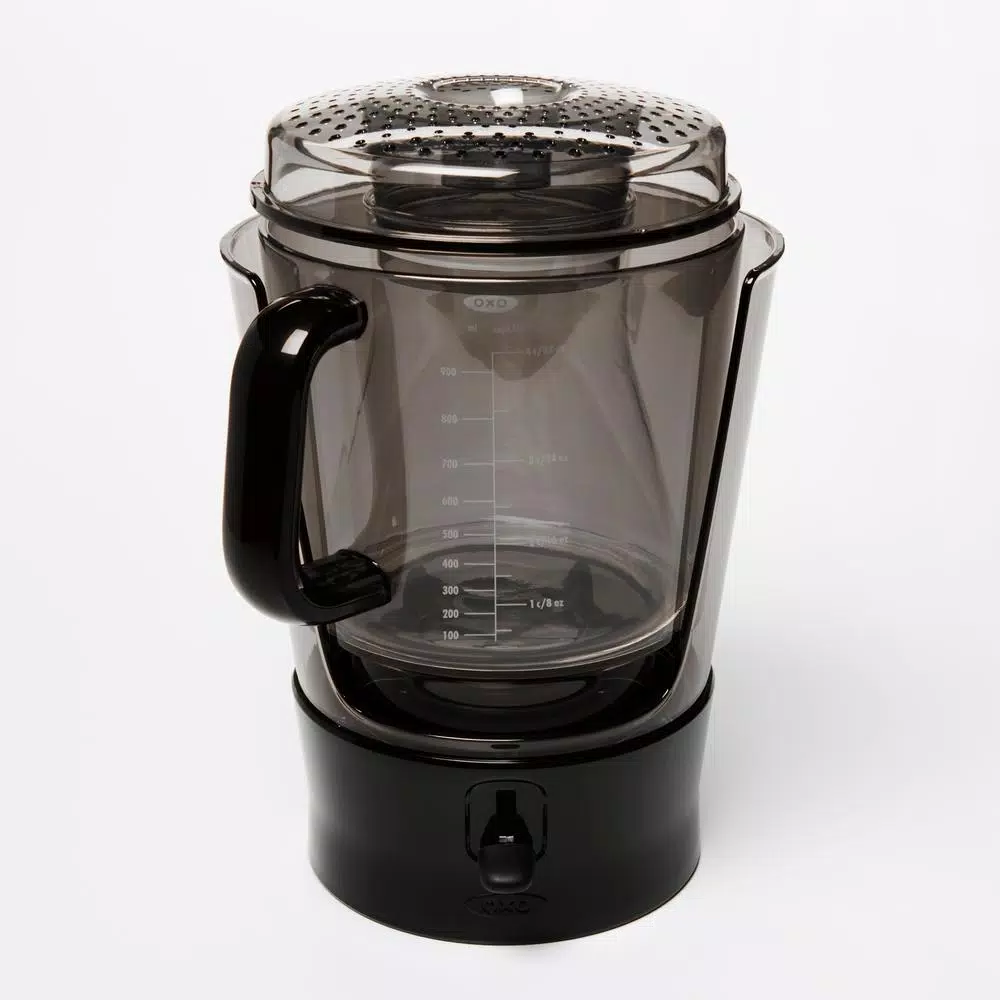 OXO Good Grips 4-Cup Gray Cold Brew Drip Coffee Maker With Filter - Image 12