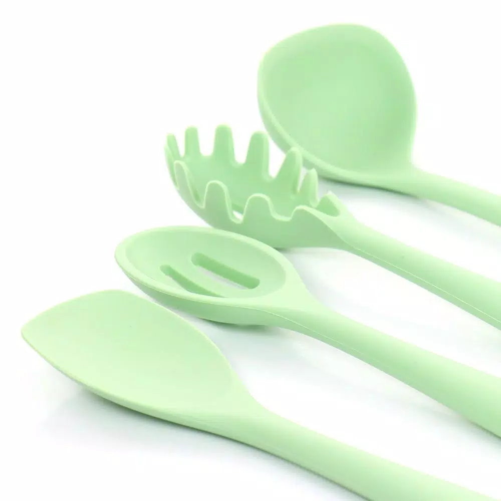 MegaChef Mint Green Silicone Cooking Utensils, (Set Of 12) - Image 5