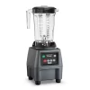 Waring Commercial CB15 128 Oz. 3-Speed Clear Blender Grey With 3.75 HP And Electronic Touchpad Controls With Copolyester Jar