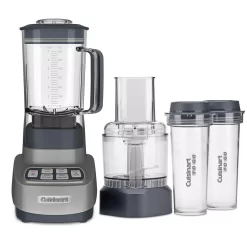 Cuisinart Velocity Ultra Trio 3-Cup 3-Speed Gunmetal Gray Food Processor