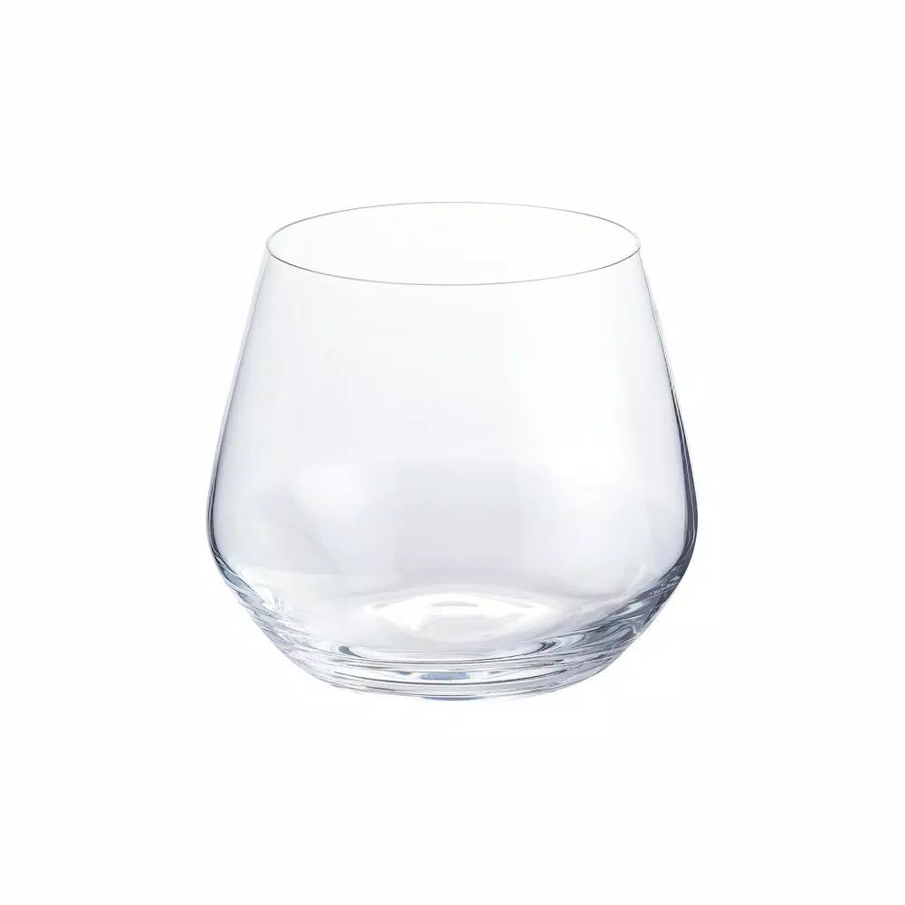 Home Decorators Collection Genoa 18.5 Oz. Lead-Free Crystal Stemless Wine Glasses (Set Of 8)
