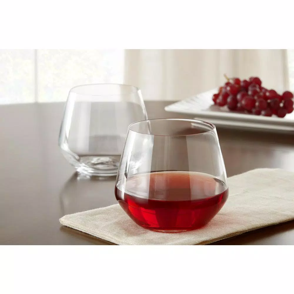 Home Decorators Collection Genoa 18.5 Oz. Lead-Free Crystal Stemless Wine Glasses (Set Of 8) - Image 2