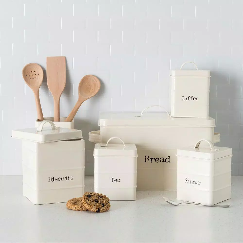 Home Basics Tin Bread Box - Image 3