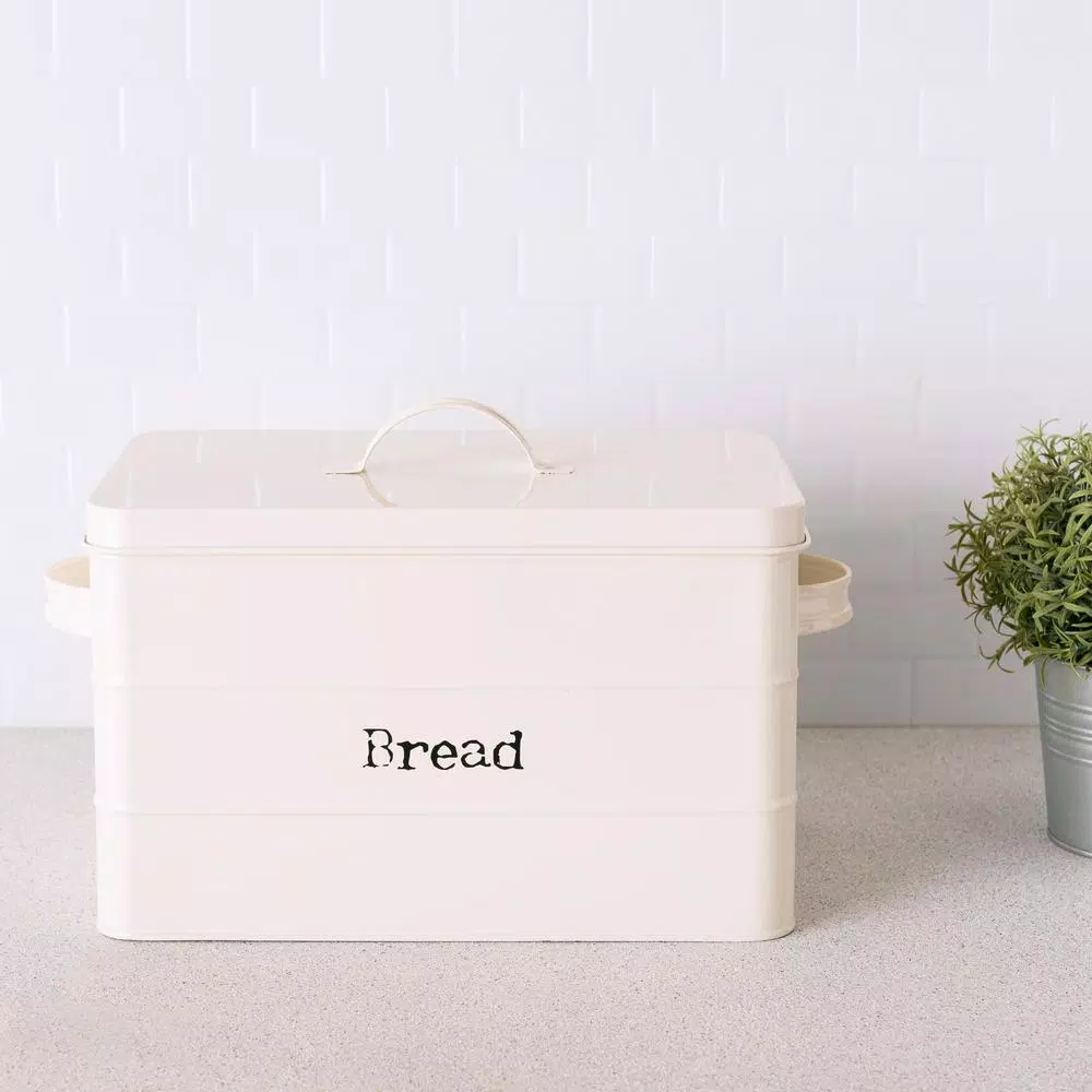 Home Basics Tin Bread Box - Image 2
