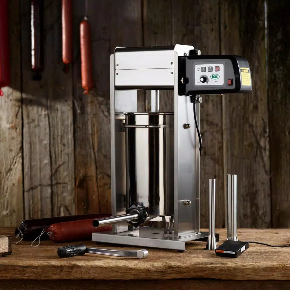 LEM Big Bite 20 Lbs. Motorized Sausage Stuffer - Image 2