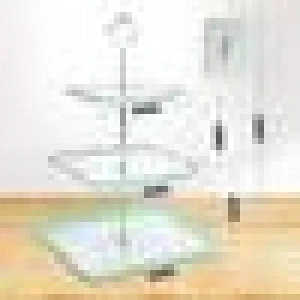 MALACASA 3-Tiered Green Cupcake Tower Stand Square Tiered Dessert Stand Serving Tray - Image 2