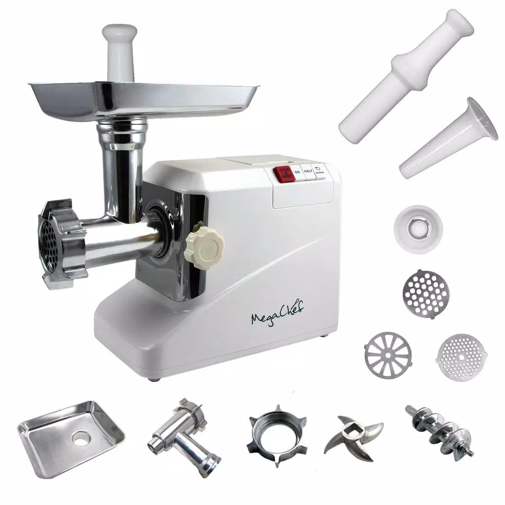 MegaChef MG-750 1800W Meat Grinder With Kibbe And Sausage Attachments - Image 3