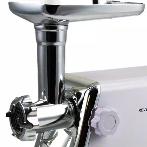 MegaChef MG-700 1200W Meat Grinder With Sausage And Kibbe Attachments - Image 2