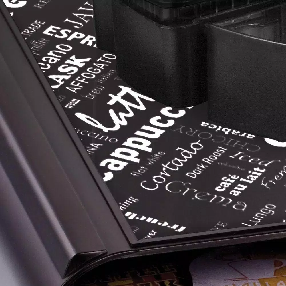 Mind Reader Anchor 36-Capacity Black Coffee Pod Storage Drawer - Image 3