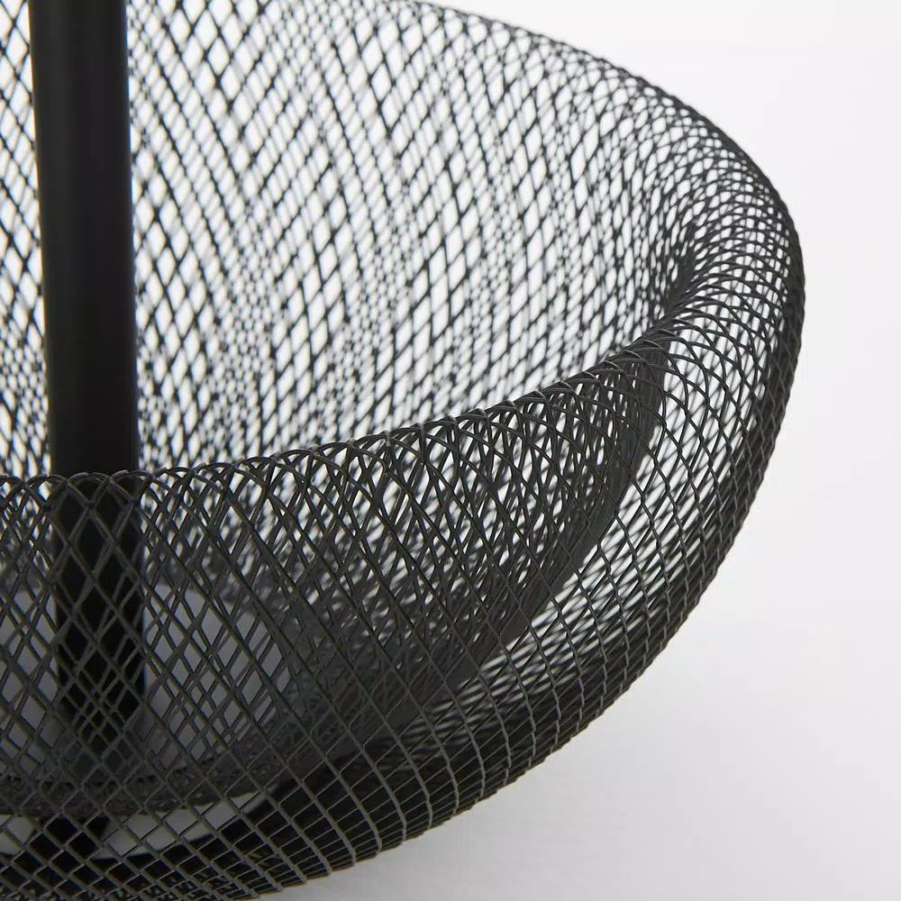 Mind Reader Black 2-Tier Mesh Decorative Fruit Bowl - Image 5