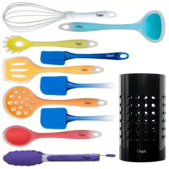 Ozeri 11-Piece All-In-One Silicone Utensil Set In Multicolor