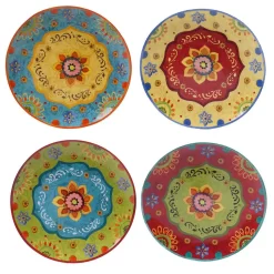 Certified International Tunisian Sunset Dinner Plate (Set Of 4)