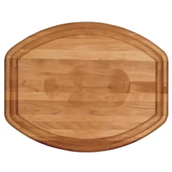 Catskill Craftsmen Branded Hard Wooden Turkey Cutting Board With Wedge