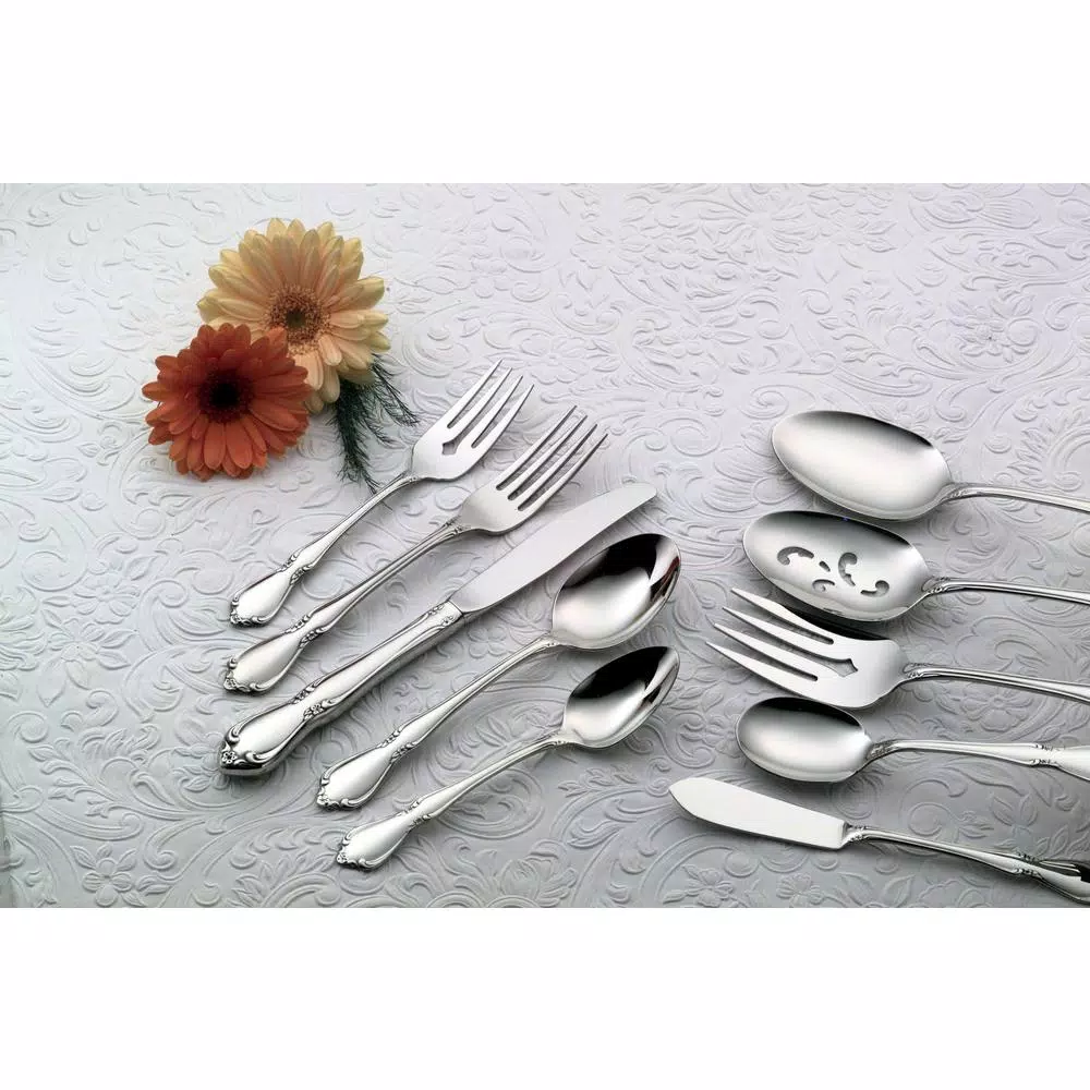 Oneida Chateau 18/8 Stainless Steel Tablespoon/Serving Spoons (Set Of 12) - Image 4