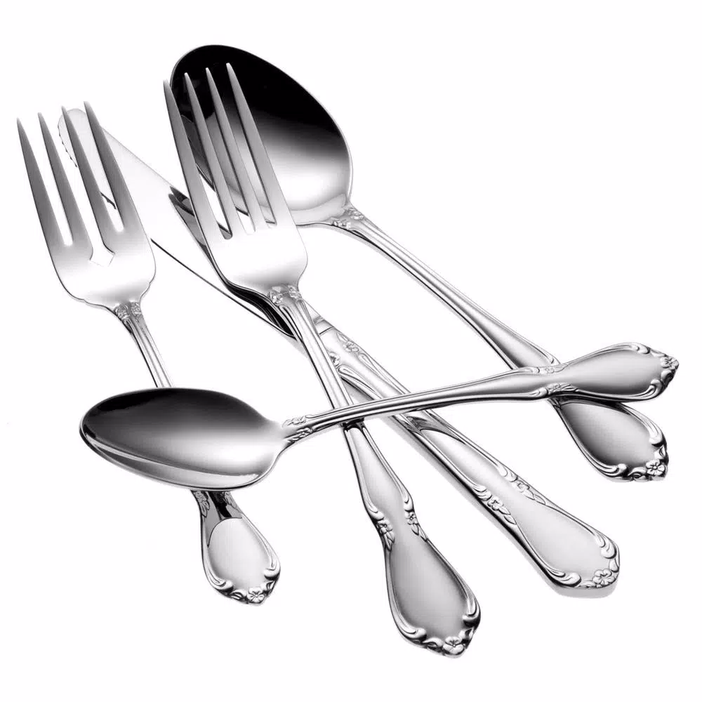 Oneida Chateau 18/8 Stainless Steel Tablespoon/Serving Spoons (Set Of 12) - Image 5