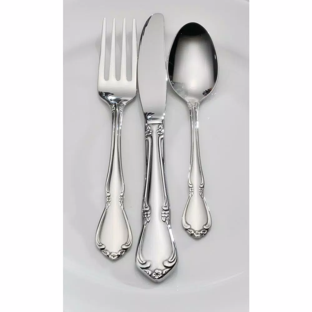 Oneida Chateau 18/8 Stainless Steel Tablespoon/Serving Spoons (Set Of 12) - Image 3