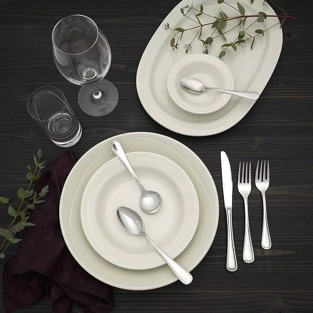 Oneida New Rim Silver 18/10 Stainless Steel A.D. Coffee Spoon (12-Pack) - Image 6