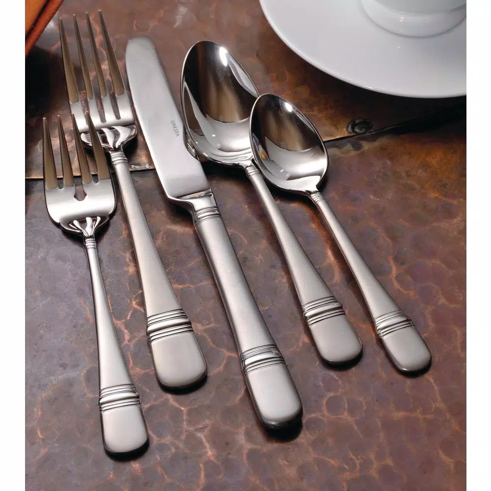 Oneida Satin Astragal Dinner Forks 18/10 Stainless Steel (Set Of 12) - Image 4