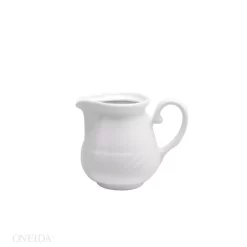Oneida Arcadia 5 Oz. White Porcelain Creamers (Set Of 36)