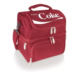 ONIVA 3 Qt. 8-Can Coca-Cola Pranzo Lunch Tote Cooler In Red