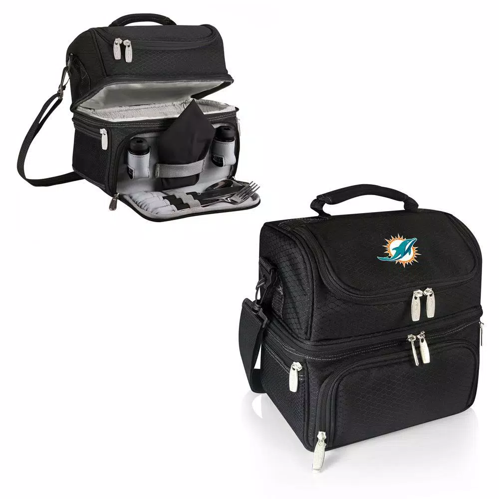 ONIVA Pranzo Black Miami Dolphins Lunch Bag - Image 2