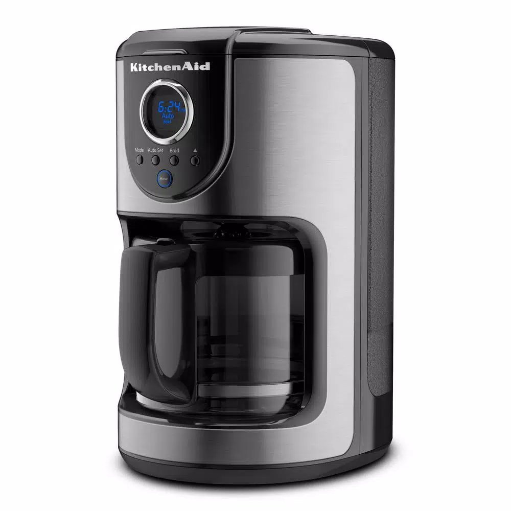 KitchenAid 12-Cup Onyx Black Drip Coffee Maker With Glass Carafe - Image 2