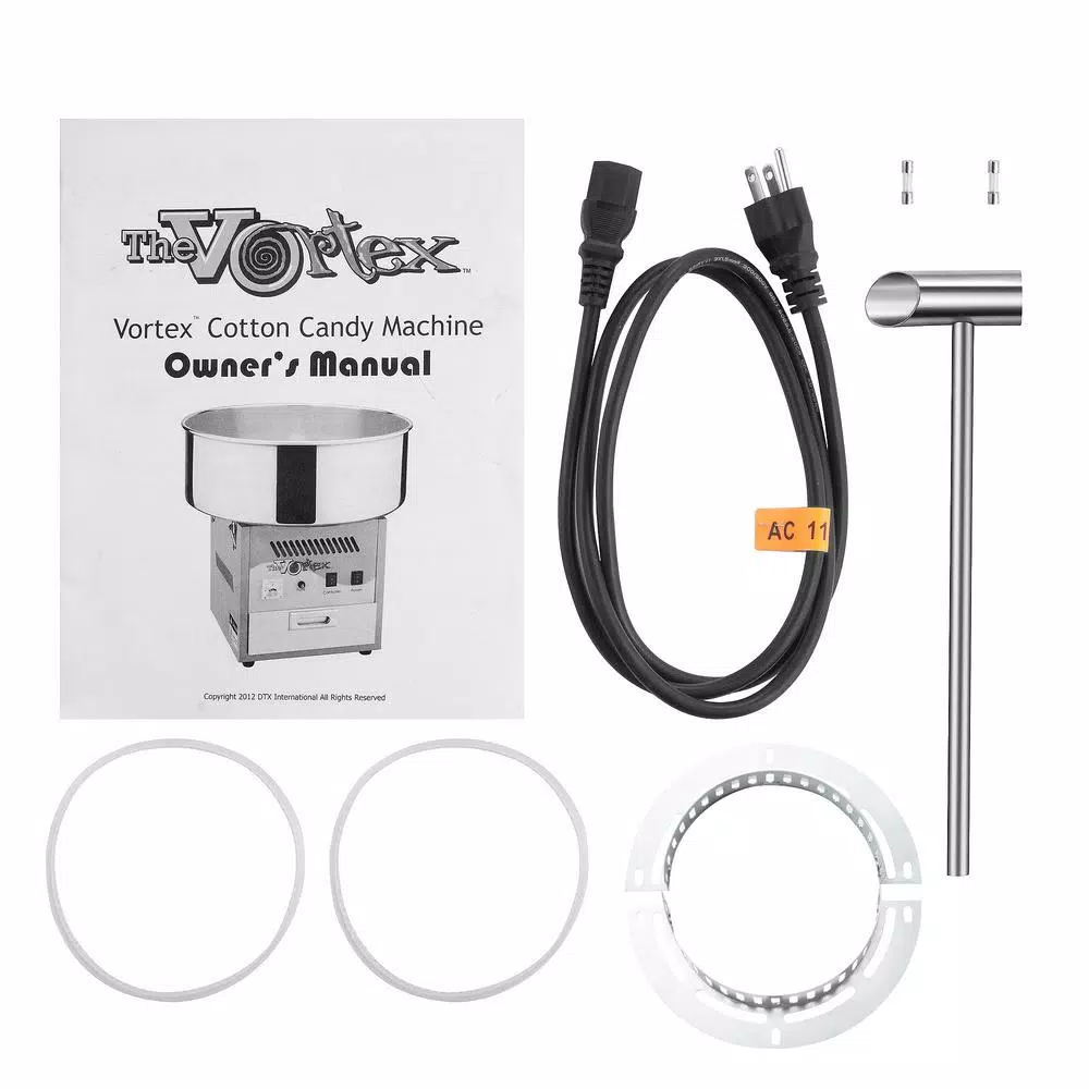 Great Northern Vortex Commercial Pink Cotton Candy Machine - Image 8