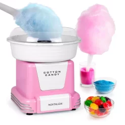 Nostalgia Retro Hard And Sugar-Free Candy Cotton Candy Maker