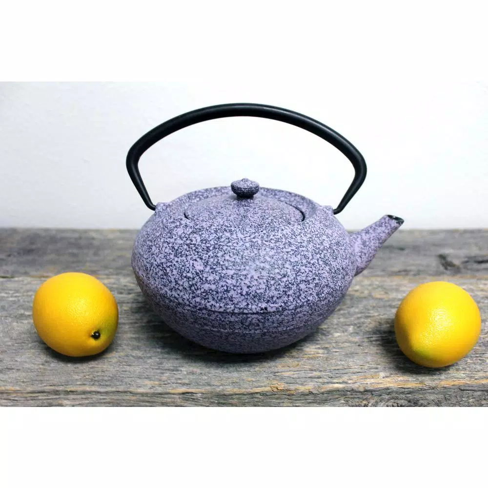 BergHOFF Studio 5.6-Cup Cast Iron Purple Teapot - Image 4