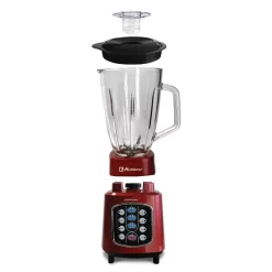 Koblenz Kitchen Magic Collection 50 Oz. 10-Speed Red Easy Touch Blender