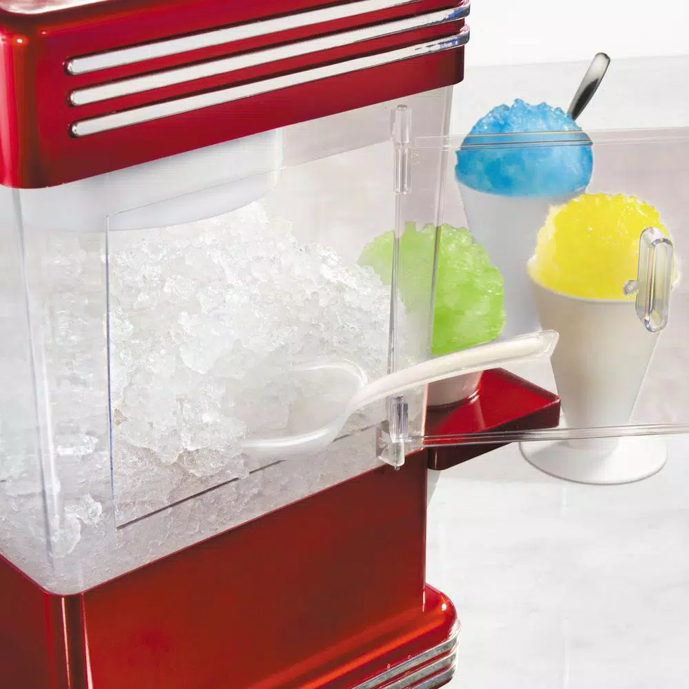 Nostalgia Retro 300 Oz. Red Countertop Snow Cone Machine - Image 5