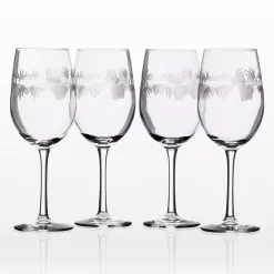 Rolf Glass Icy Pine 12 Oz. Clear White Wine (Set Of 4)