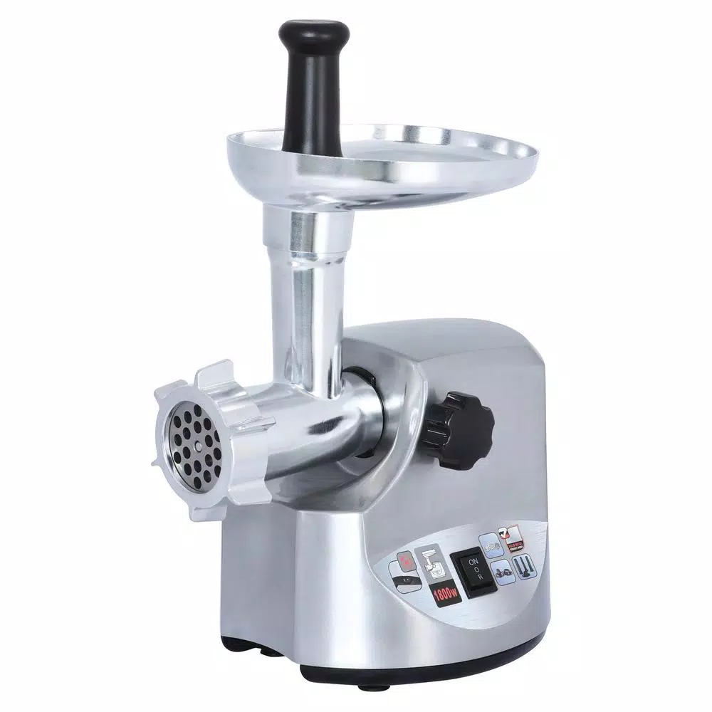 Brentwood Appliances 1800-Watt Silver Heavy-Duty Meat Grinder - Image 3
