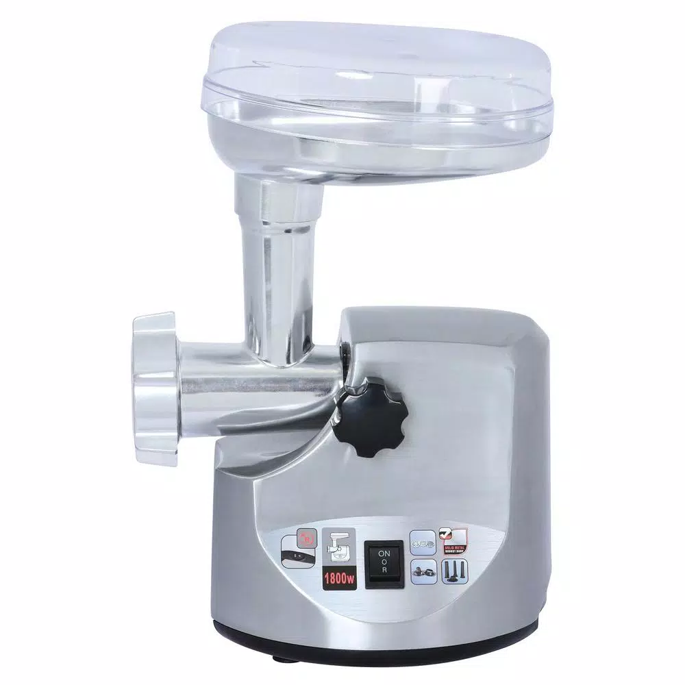 Brentwood Appliances 1800-Watt Silver Heavy-Duty Meat Grinder - Image 2
