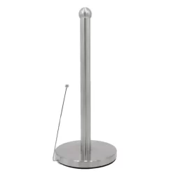 ExcelSteel Stainless Steel Paper Towel Holder With Stainless Steel Base