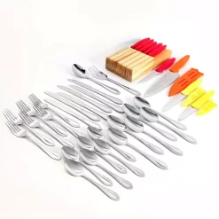 Gibson Fairfield Plus 36-Piece Flatware Set (Service For 6)